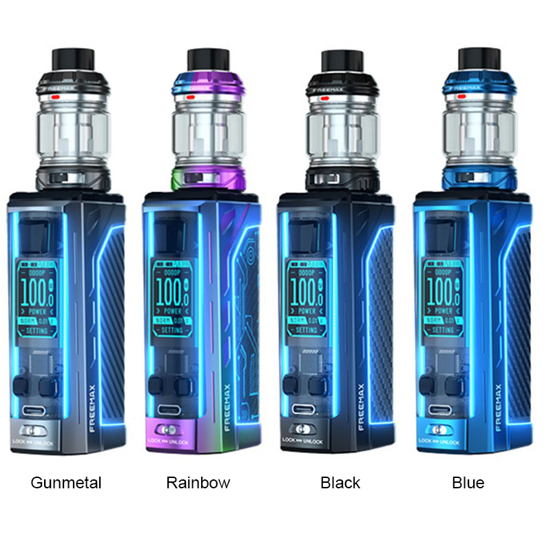 [Global-CN02] Freemax Maxus 2 200W Box Mod Kit with M Pro 3 Tank Atomizer 5ml-CigBest