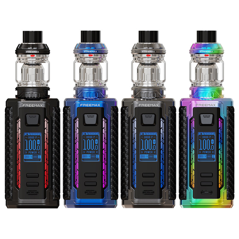 [Global-CN02] Freemax Maxus 3 200W Box Mod Kit with M Pro 3 Tank Atomizer 5ml-CigBest