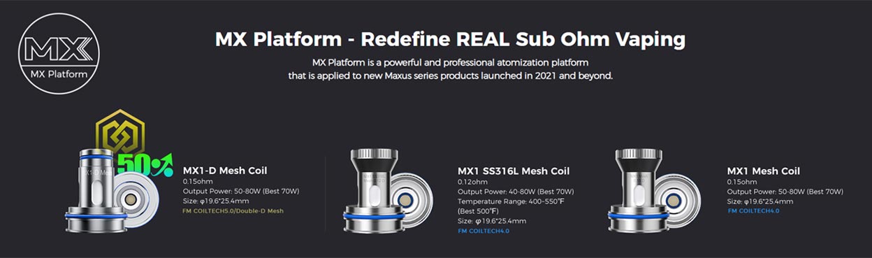 Freemax Maxus DTL Pod Tank