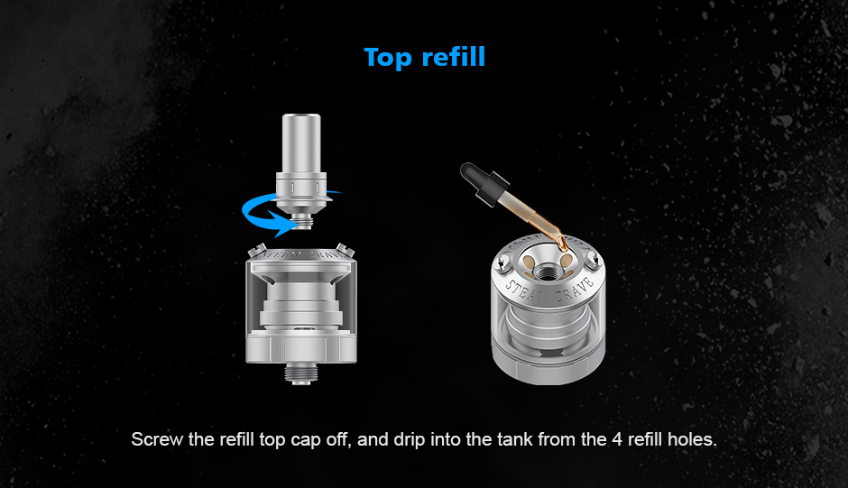 Mini Robot RTA Steam Crave