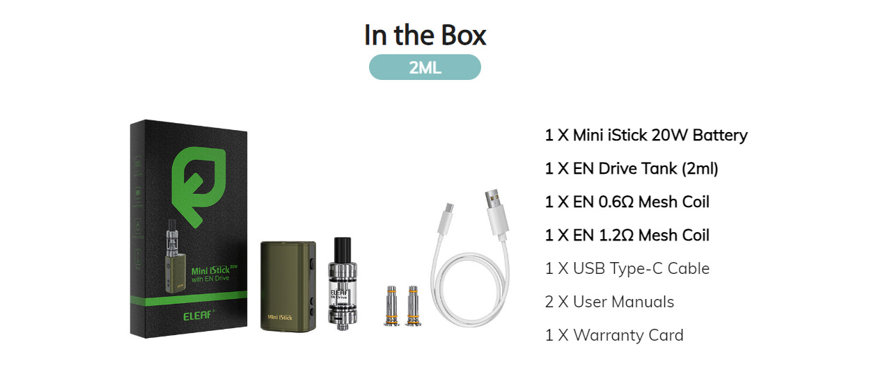 Kit Eleaf Mini iStick