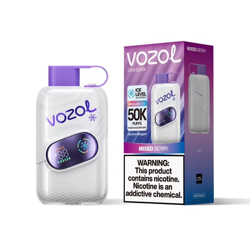 [Europe-PL01] Authentic VOZOL STAR CLICK 50000 Kit