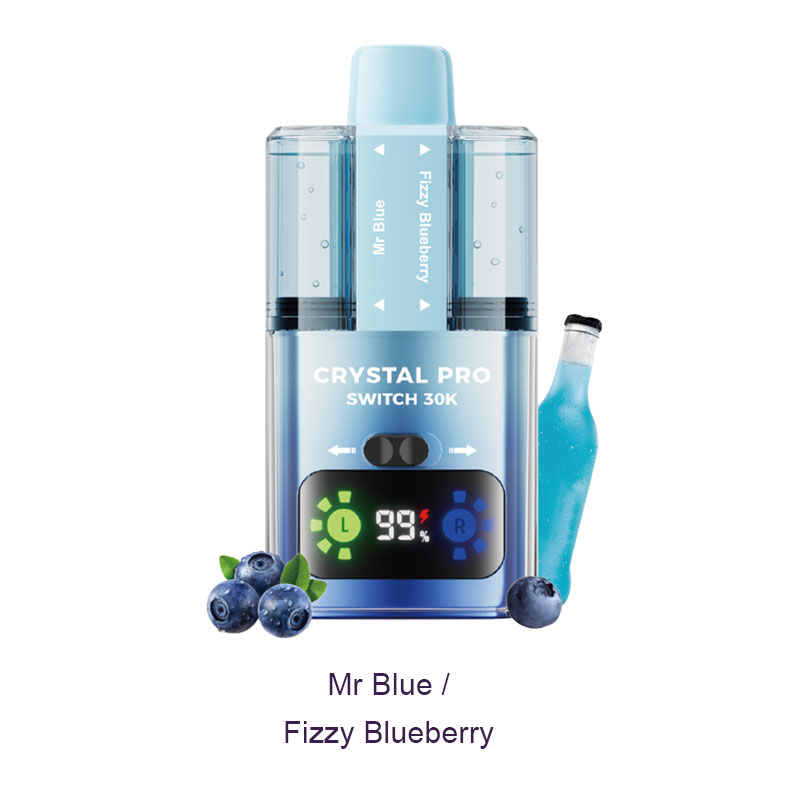 SUONON & Crystal Pro Switch 30K Dual Flavours Disposable Vape Kit 850mAh 22ml