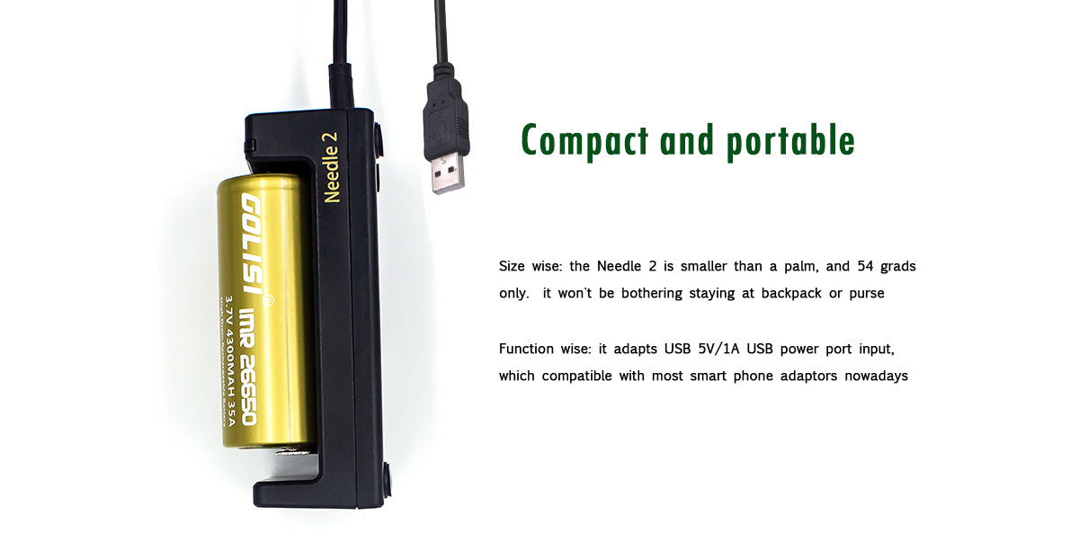 Golisi Needle 2 USB-Ladegerät