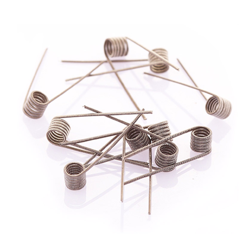 [Global-CN02] Hellvape Ni80 MTL Dual Core Fused Clapton Prebuilt Wire 32Ga*2+38Ga (1.0ohm)(10Pcs/Pack)-CigBest