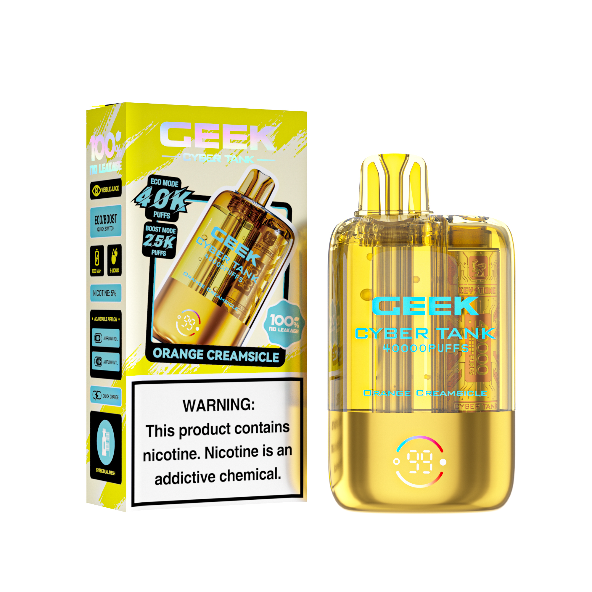 [Europe-PL01] KEYSTONE Geek Cyber Tank 40000 Kit 20ml