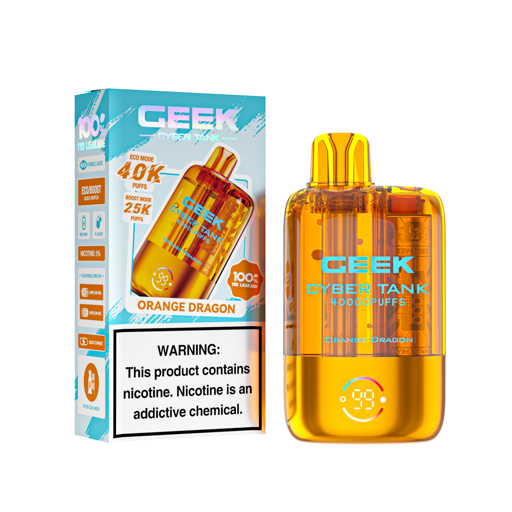[Europe-PL01] KEYSTONE Geek Cyber Tank 40000 Kit 20ml