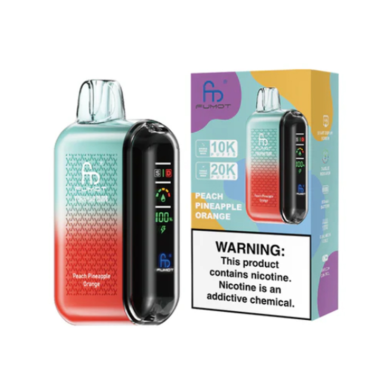 [Europe-DE01] Authentic Fumot RANDM TORNADO 20000 Kit 20ml-CigBest