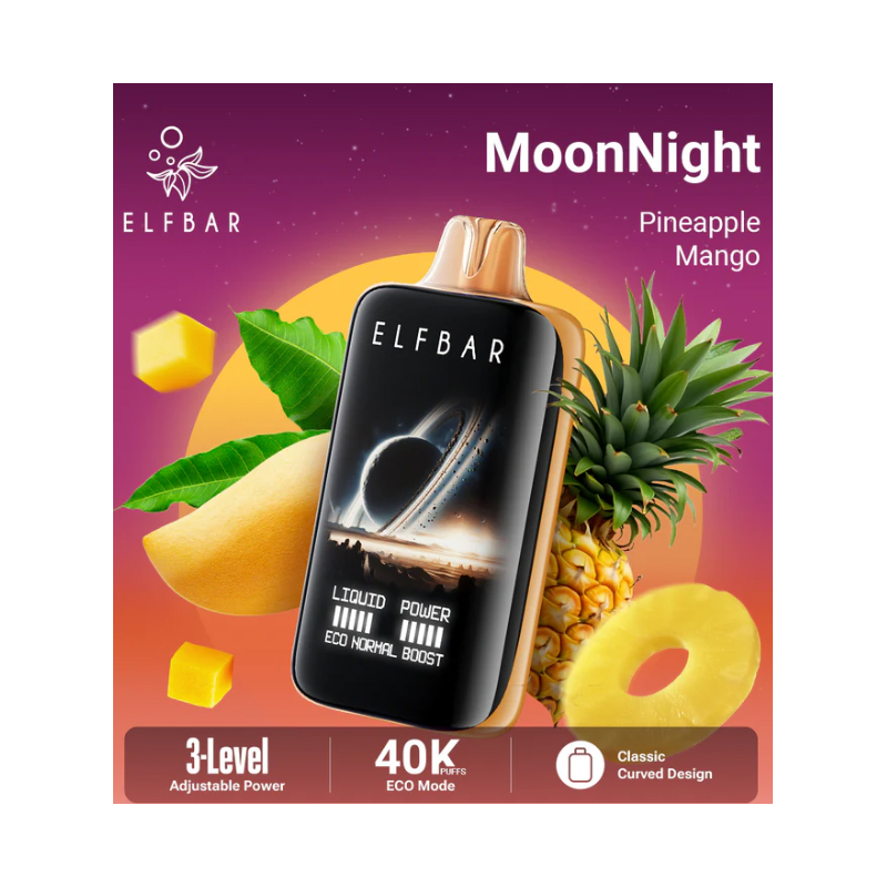 [Europe-PL01] ELFBAR Moon Night 40000 Kit 23ml