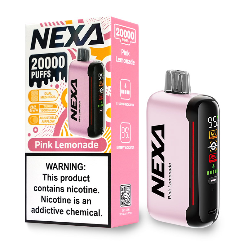Nexa N20000 Disposable Vape Kit (20K Puffs) 800mAh 18ml
