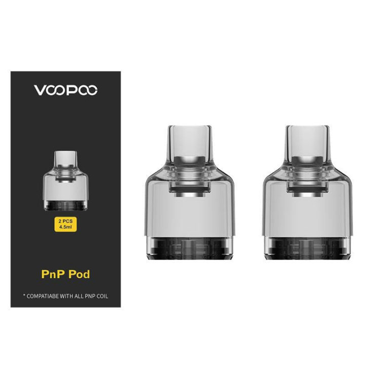 Voopoo PnP Empty Pod Cartridge for Drag S Kit,Drag X Kit,Drag 3 Kit ...
