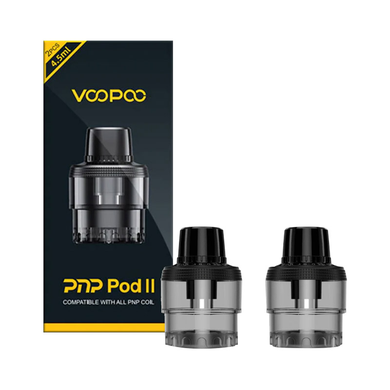 [Global-CN02][Pre-order] VOOPOO Empty PnP Pod II Cartridge 4.5ml / 5ml (2pcs/pack)-CigBest