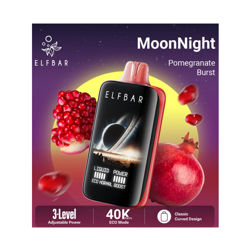 [Europe-PL01] ELFBAR Moon Night 40000 Kit 23ml
