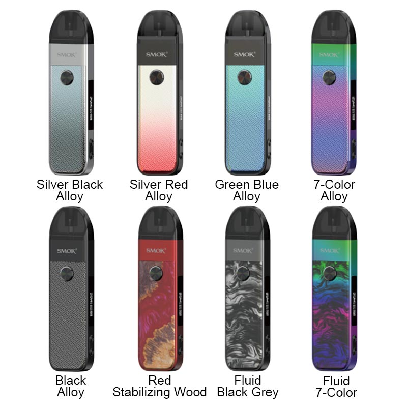 [Global-CN02] SMOK Pozz Pro 25W Pod System Kit 1100mAh 2.6ml-CigBest
