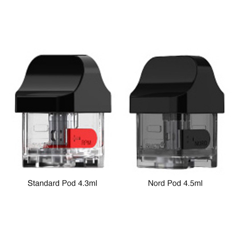 [Global-CN02][Pre-order] SMOK RPM40 Empty Pod 4.3ml/4.5ml(3pcs/Pack)-CigBest