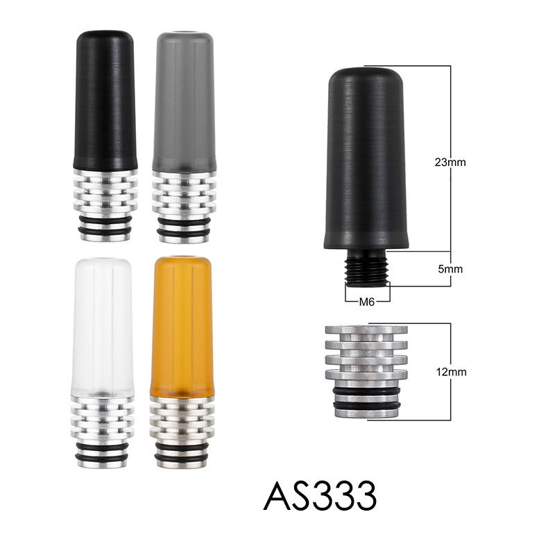 [Global-CN02] Reewape Resin 510 Drip Tip Random Color (10pcs/pack)-CigBest