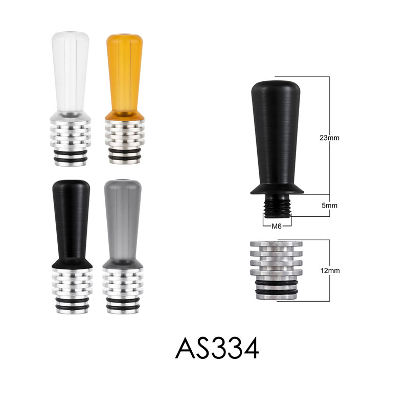 [Global-CN02] Reewape Resin 510 Drip Tip Random Color (10pcs/pack)-CigBest