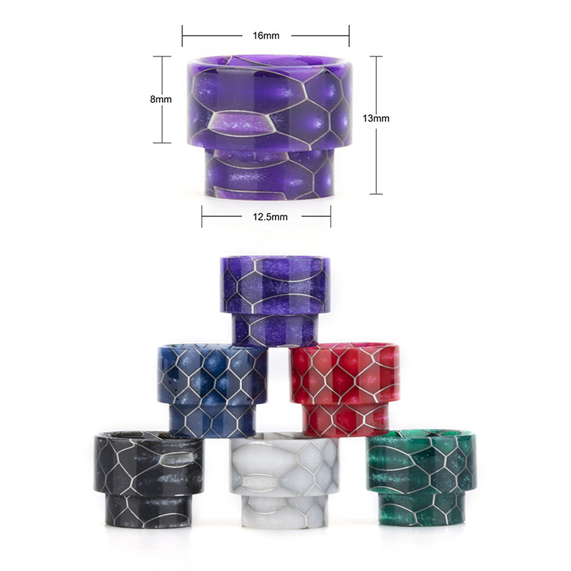 [Global-CN02] Reewape Resin 810 Drip Tip Random Color (10pcs/pack)-CigBest