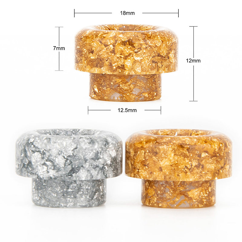 [Global-CN02] Reewape Resin 810 Drip Tip Random Color (10pcs/pack)-CigBest