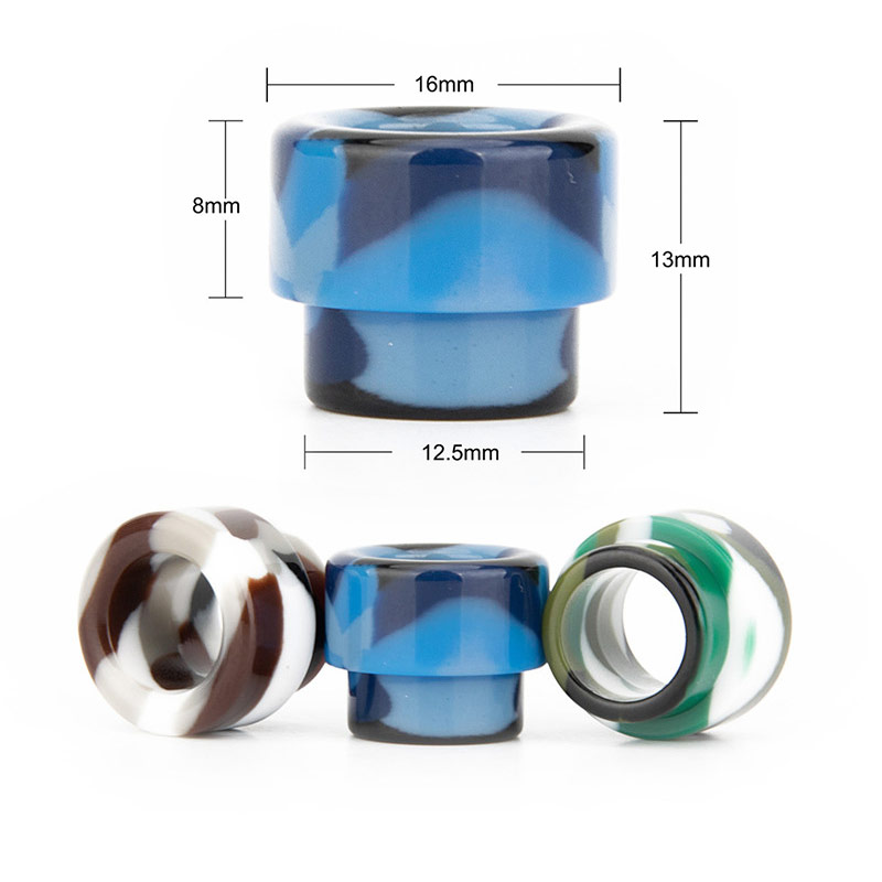 [Global-CN02] Reewape Resin 810 Drip Tip Random Color (10pcs/pack)-CigBest