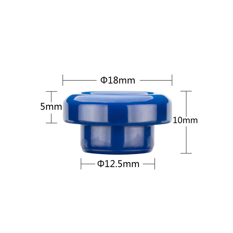 [Global-CN02] Reewape Resin 810 Drip Tip Random Color (10pcs/pack)-CigBest