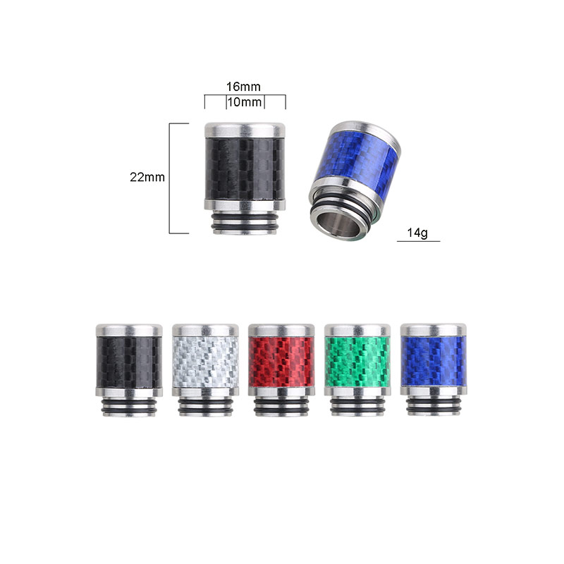 [Global-CN02] Reewape Resin 810 Drip Tip Random Color (10pcs/pack)-CigBest