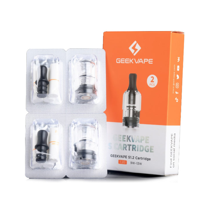 [Global-CN02] Geekvape S Pod Cartidge 2ml (2pcs/pack)-CigBest
