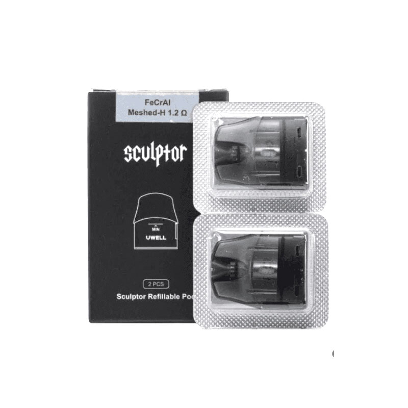 [Global-CN02][Pre-order] Uwell Sculptor Pod Cartridge 1.6ml (2pcs/Pack)-CigBest