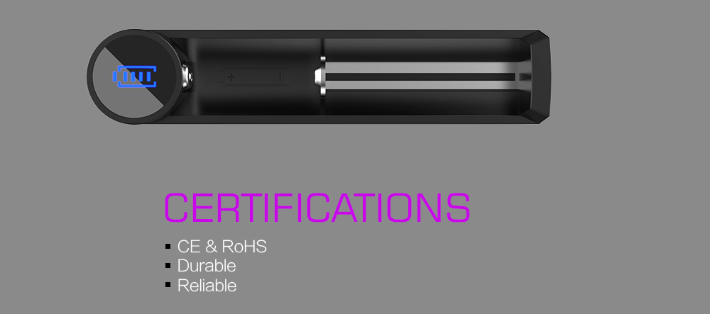 Caricabatterie USB Efest Slim K1