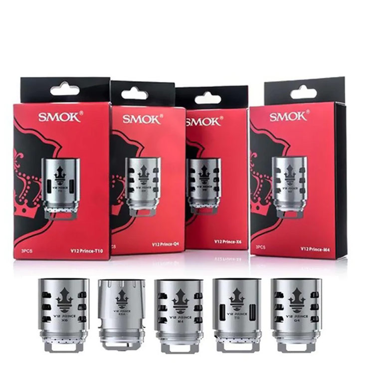 [Global-CN02] Smok V12 Prince Coil for X-priv kit, TFV12 Prince Tank, Stick Prince Kit(3pcs/pack)-CigBest