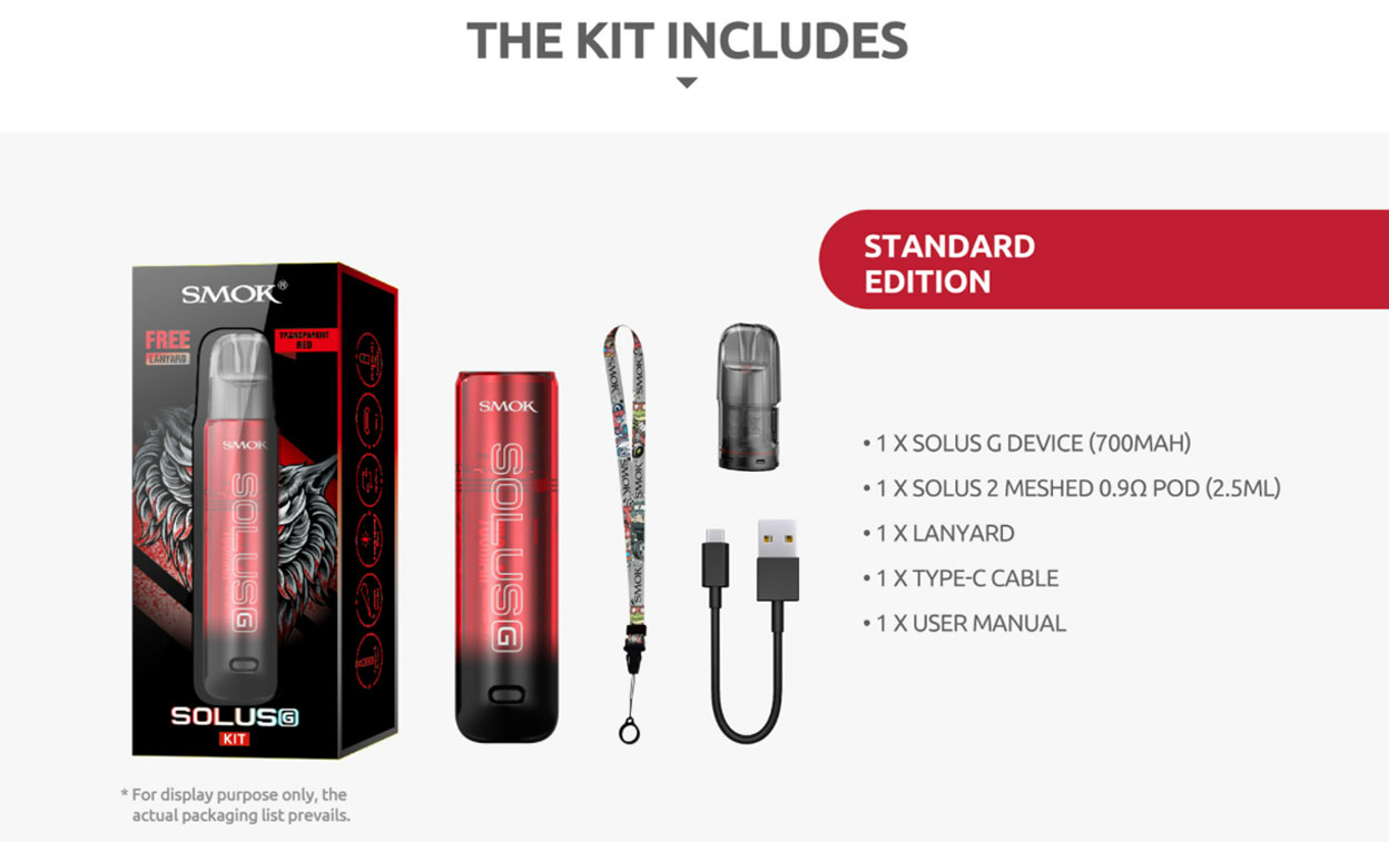 Kit SMOK SOLUS G