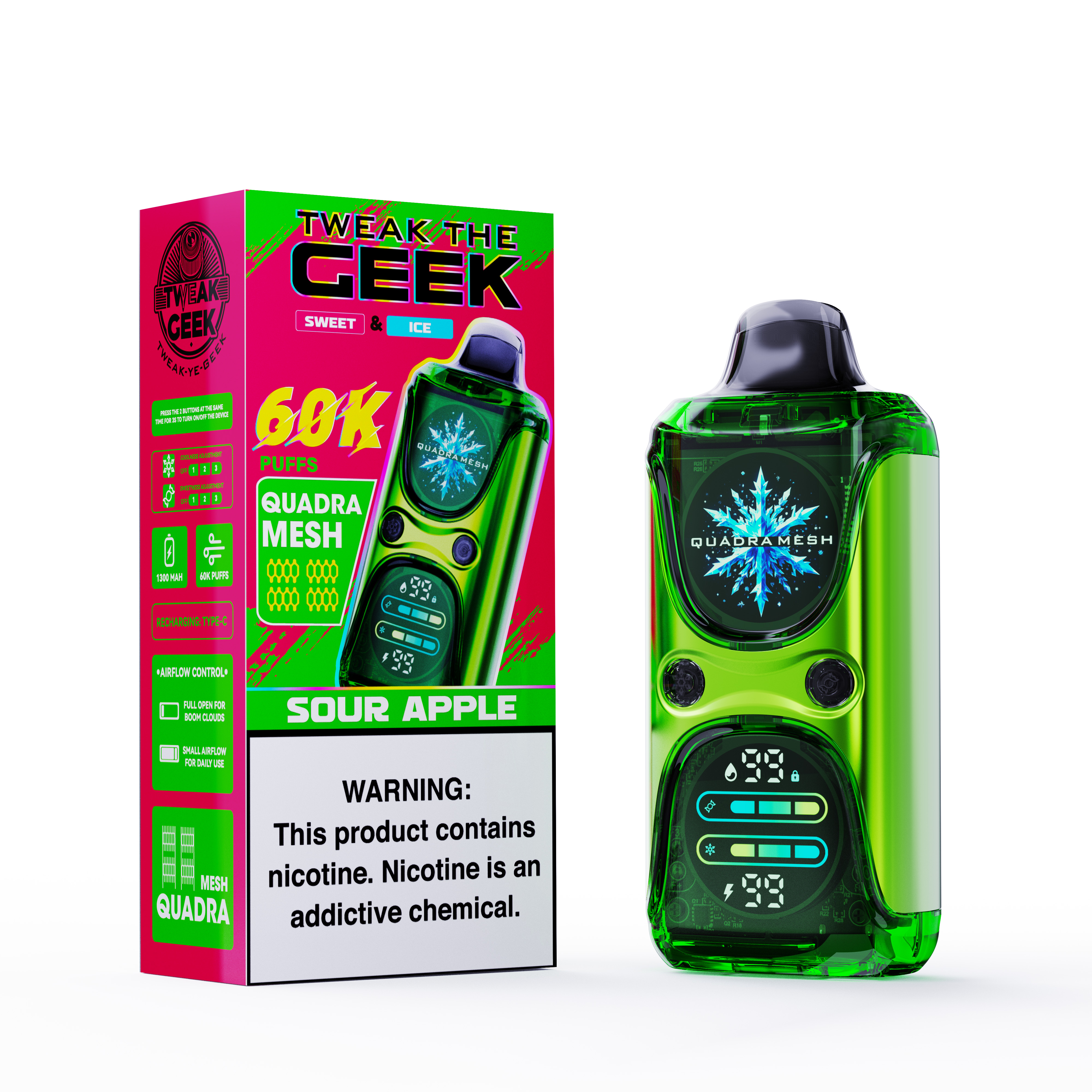 [Europe-DE01] KEYSTONE Tweak The  Geek 60K Kit 45ml