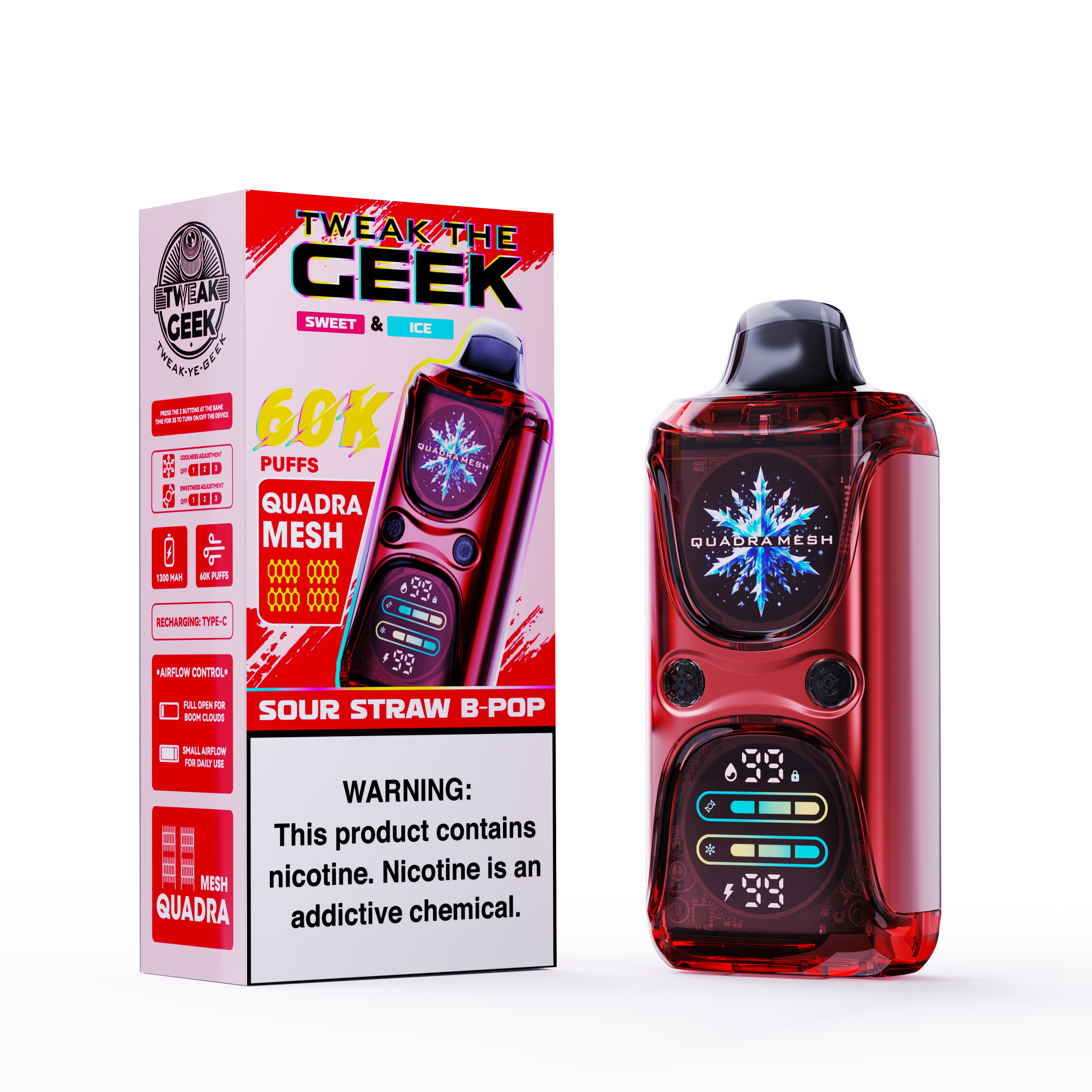 [Europe-DE01] KEYSTONE Tweak The  Geek 60K Kit 45ml