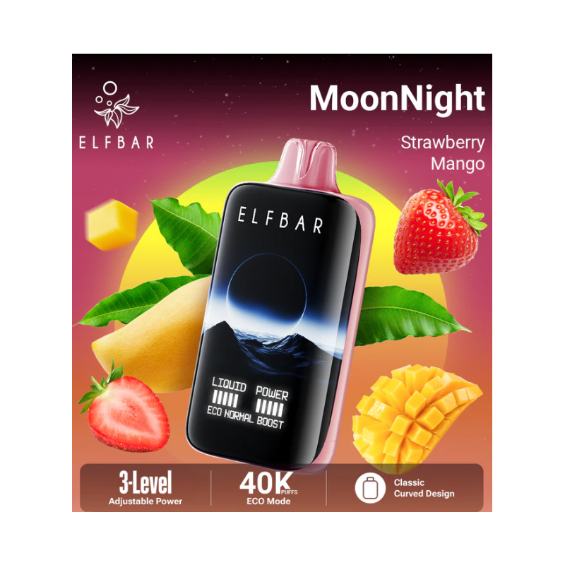 [Europe-PL01] ELFBAR Moon Night 40000 Kit 23ml