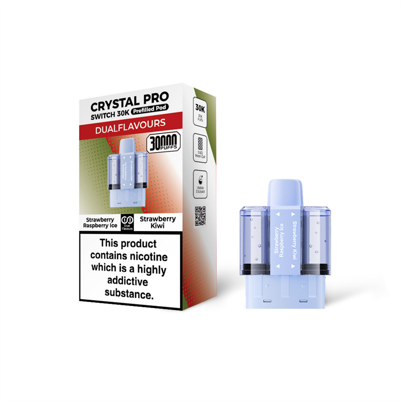 SUONON & Crystal Pro Switch 30K Prefilled Pod Cartridge 22ml (Dual Flavours)