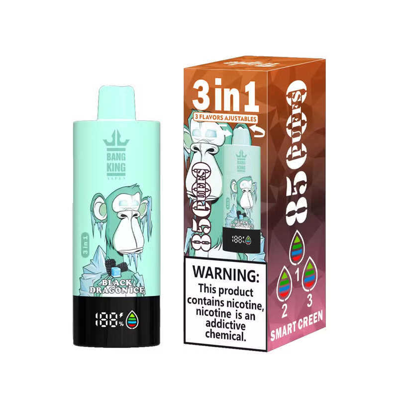 [Europe-PL01] Bang King Triple 85000 Puffs 3 in 1 Kit 63ml