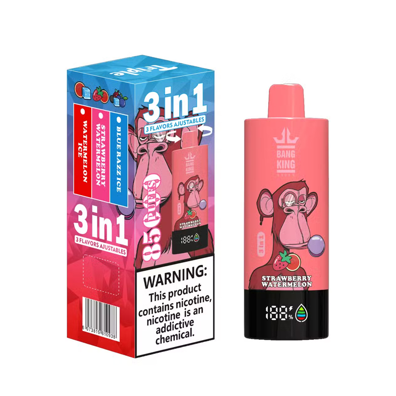 [Europe-PL01] Bang King Triple 85000 Puffs 3 in 1 Kit 63ml