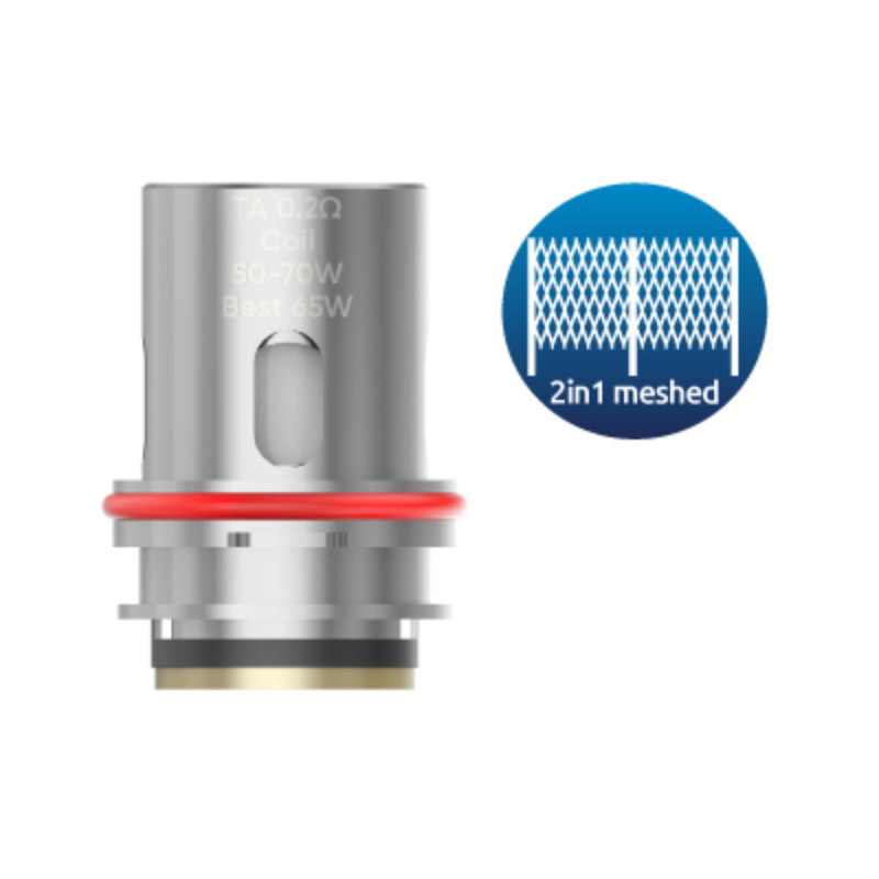 [Global-CN02][Pre-order] SMOK T-Air Replacement Coil (5pcs/pack)-CigBest