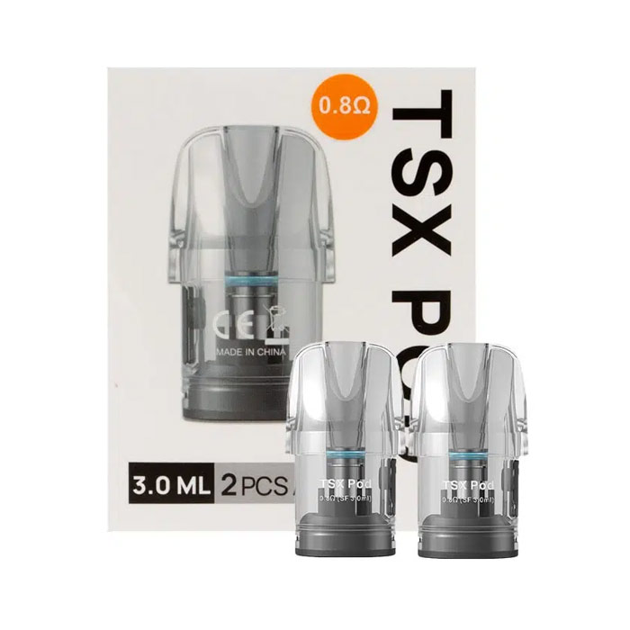 [Global-CN02] Aspire TSX Pod Cartridge for Cyber S Kit / Cyber X Kit 3ml (2pcs/pack)-CigBest
