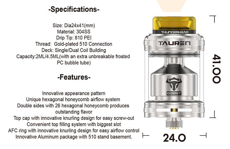 THC Tauren Beest RTA