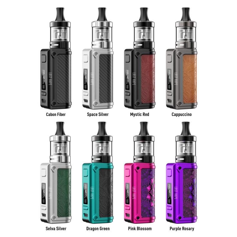 [Global-CN02] Lost Vape Thelema Mini 45W Box Mod Kit with UB Lite Tank Atomizer 1500mAh 3.5ml-CigBest