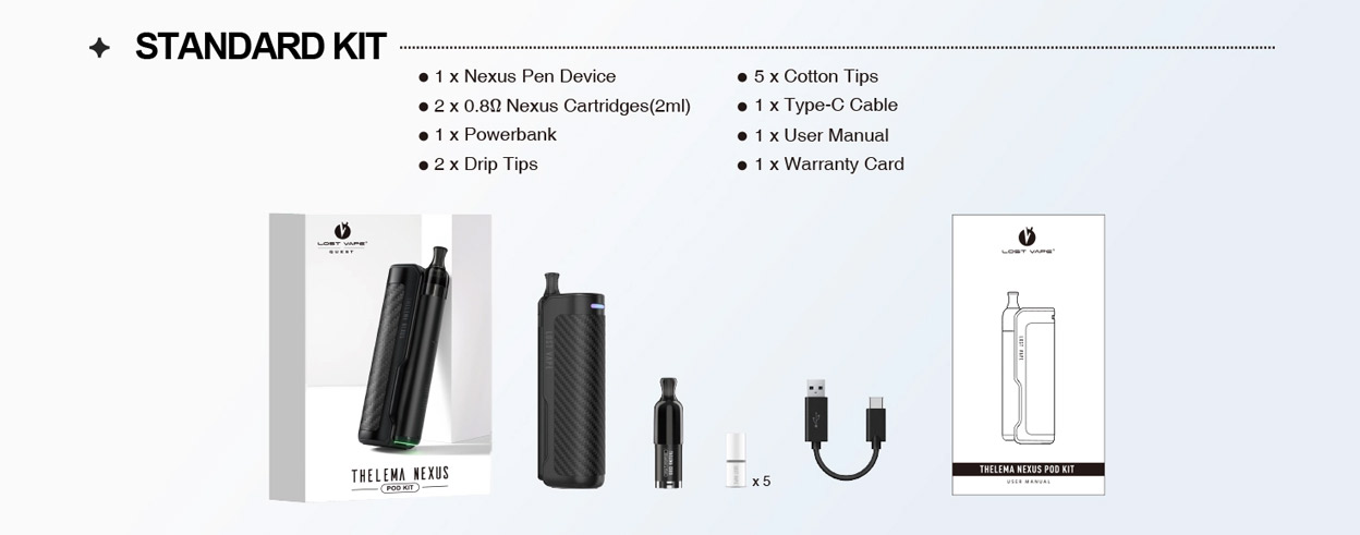 Lost Vape Thelema Nexus Pod Kit