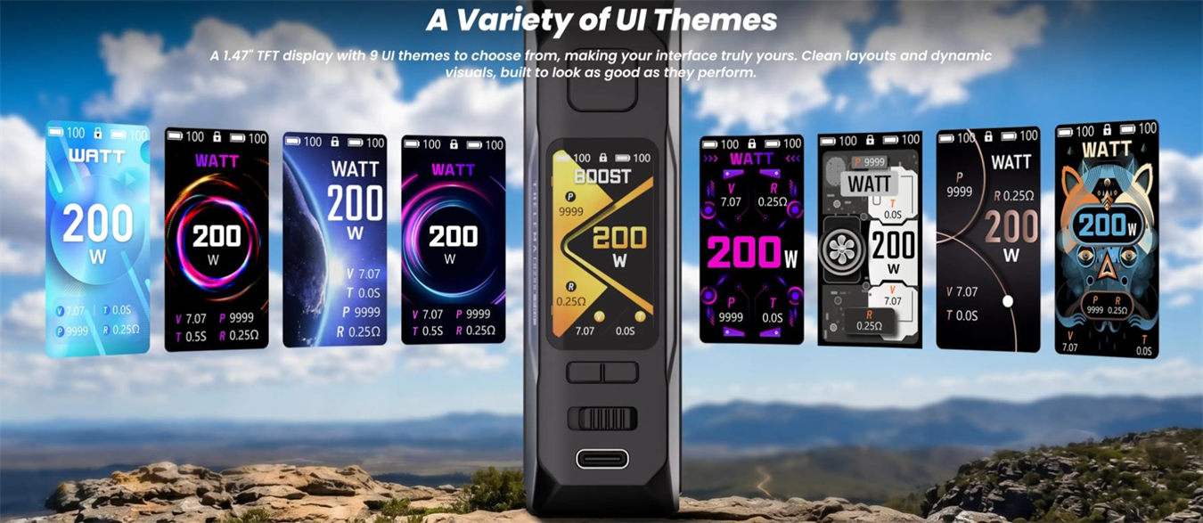Lost Vape Thelema Q200 Pro Mod Kit