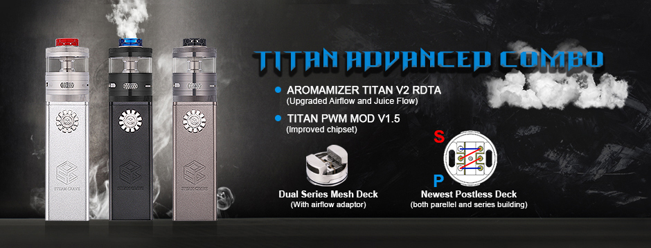 Steam Crave Titan-Kombi-Kit