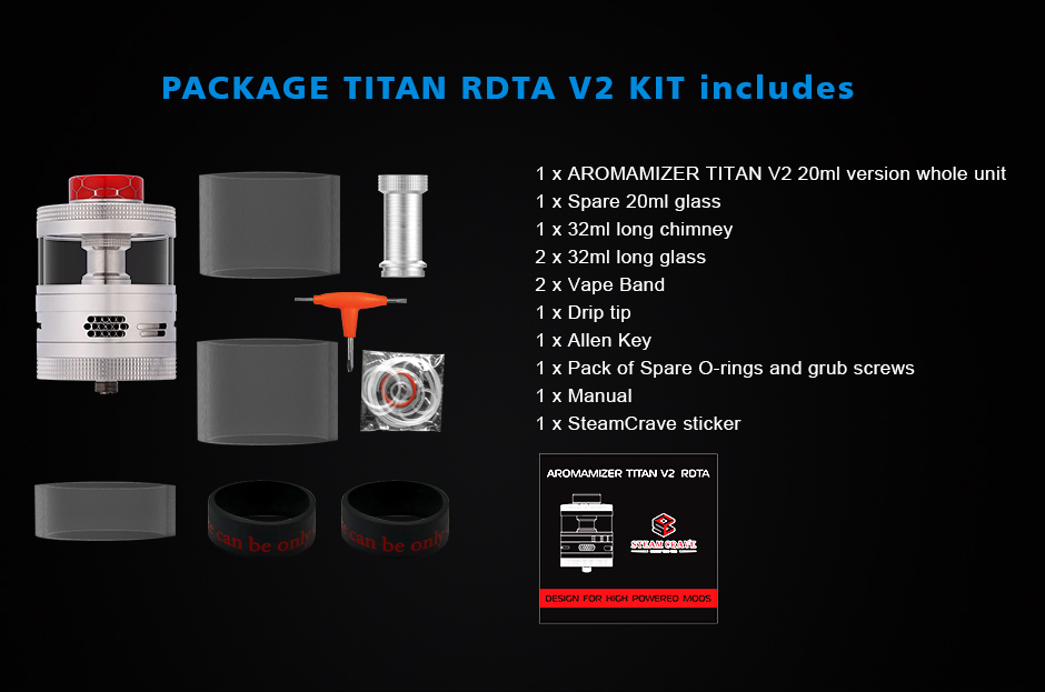 Steam Crave Titan-Kombi-Kit