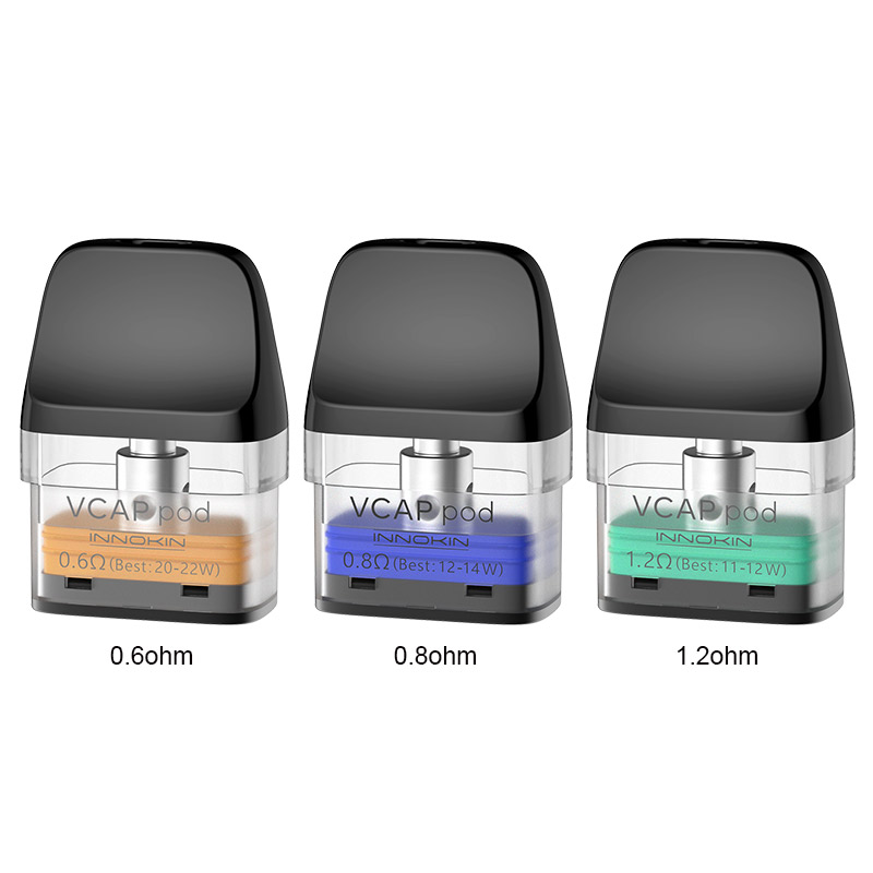 [Global-CN02] Innokin VCAP Pod Cartridge for Endura V, Endura V Box / Trine Kit, Trine SE Kit,Endura V Pro Kit 2ml