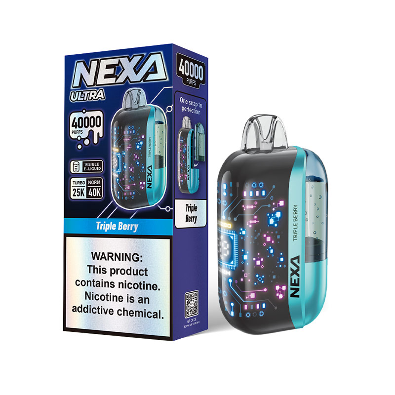 [Global-CN03] Nexa Ultra Disposable Vape Kit 800mAh 20ml (40000 Puffs)