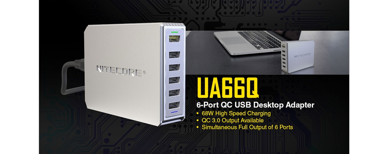 NiteCore UA66Q-Adapter