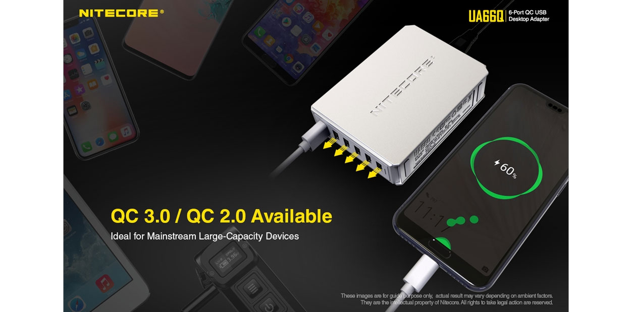 NiteCore UA66Q-Adapter