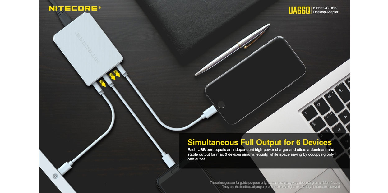 NiteCore UA66Q-Adapter
